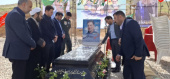 دیدار رئیس دانشگاه جامع علمی کاربردی استان زنجان با خانواده شهید خدمت خلبان سرگرد بهروز قدیمی